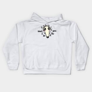 Didn't I do it for you Borzoi dog meme Kids Hoodie